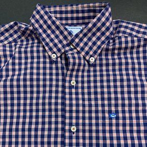 Southern Tide Long-Sleeved Plaid Button-Down Shirt